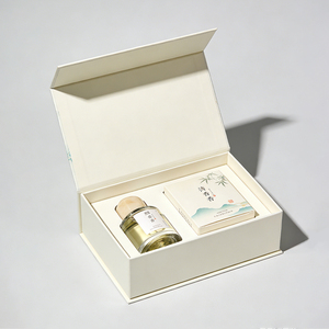 Caja de Regalo Magnética Premium Personalizada de 2 Puertas para Marcas de Fragancias y Perfumes, Logotipo Personalizado, Cajas de Embalaje Plegables de Cartón Reciclable - Product Image 2