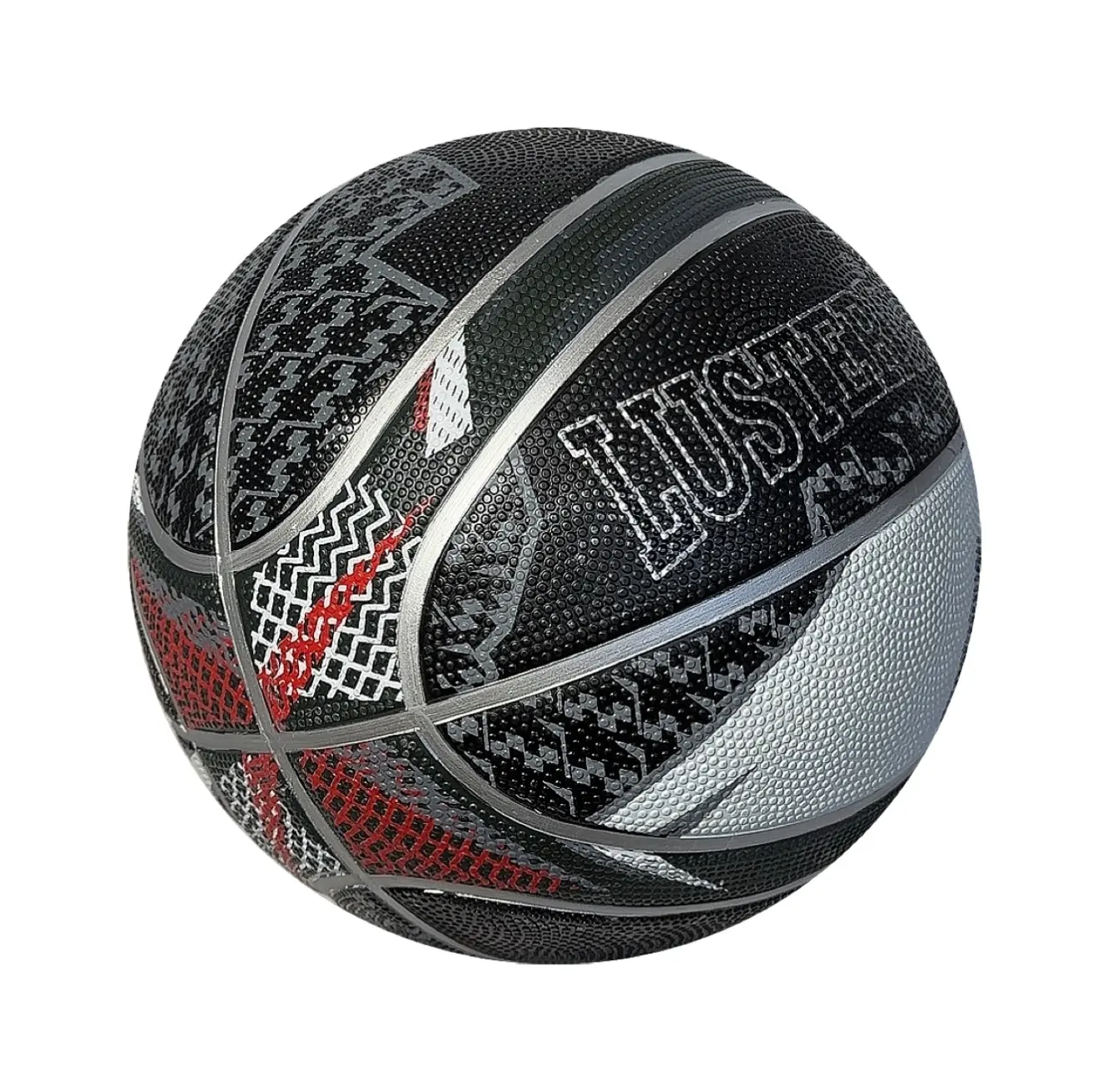 Balón de baloncesto de 12 paneles con logotipo a granel personalizado