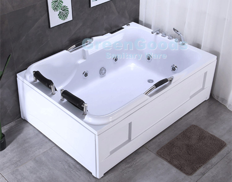 Baignoire gonflable de conservation de la chaleur, système thermostatique automatique, baignoire à Jets d'eau et de Massage