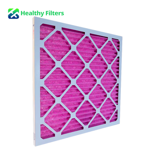 Merv 8/11/13 bông Bảng điều chỉnh xây dựng OEM/ODM Bộ lọc trước màu sắc thay đổi HVAC Bộ lọc không khí - Product Image 3