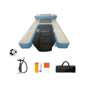<span class=keywords><strong>Rampa</strong></span> flotante inflable del perro del paso de la <span class=keywords><strong>piscina</strong></span> del diseño adaptable <span class=keywords><strong>para</strong></span> el tablón del perrito de los deportes acuáticos del animal doméstico de la fábrica de China - Product Image 4