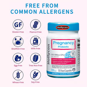 OEM Hot Selling Schwangerschaft Probiotische Kapseln Verdauungs immune Gesundheits unterstützung Pränatale Ergänzung für Mama und Baby - Product Image 4