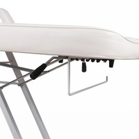 Lit de travail pour les cils, pliable, plat, pour salon de beauté, base renforcée, vente chaude
