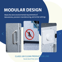 Unit Filter Kipas Berisik Rendah Dengan Filter ULPA H14 HEPA, Unit Filter Kipas Flow Hood untuk Berbagai Jenis Ruang Bersih FFU untuk Ruang Bersih