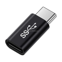 Konverter Adaptor USB 3.1 Tipe C USB C Ekstensi Sinkronisasi Data Pengisian Daya Konektor USB C Betina ke Jantan untuk PC Laptop Tablet