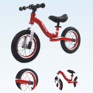 Istaride Offre Spéciale 12/14 pouces marche enfants vélo Kenderaan Imbangan enfant en bas âge fille vélos pas de pédale enfants vélo d'équilibre - Product Image 3