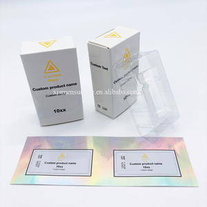 Professional Custom Logo Design <strong>Printing</strong> 3ml Hologram Vial Labels and Boxes with Plastic Tray - Product Image 4