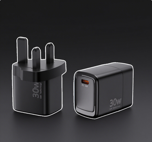 Lot de 2 chargeurs muraux de type C 30W, <span class=keywords><strong>bloc</strong></span> de charge rapide, adaptateur USB C pour <span class=keywords><strong>iPhone</strong></span> 16/15/14/13/12/12/Xs/<span class=keywords><strong>XR</strong></span>, protection OT pour ordinateur portable - Product Image 4