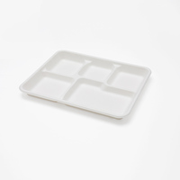 Vaisselle jetable biodégradable en bagasse de canne à sucre pour fêtes : assiettes, gobelets et couverts durables en gros
