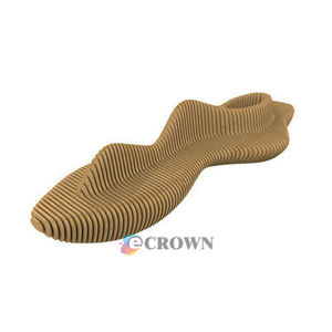 Design Solid Wood Public Covers Solid Wood Public Arc Bench Solid Wood Leg <strong>Gus</strong> Bench Cover PrefFlat OEM - Product Image 6