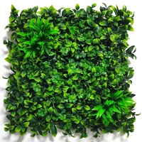 Fleur mur herbe 3d gazon artificiel pour panneaux muraux tapis haie décoration herbe mur plante artificielle pour aménagement paysager