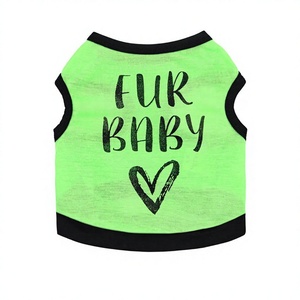Abbigliamento per Animali Domestici, Vestiti per Cani e Gatti all'Ingrosso; Gilet in Poliestere per Cani Piccoli come Poodle e Bichon Frise per Primavera, Estate e Autunno - Product Image 1