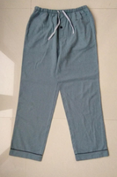 Pantalon de Pyjama en coton imprimé pour femmes, décontracté, taille élastique, avec cordon de serrage, à carreaux,