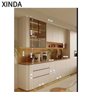 Muebles de Cocina Modernos de Lujo, Modulares, Económicos, con Puertas Estilo Shaker, Listos para Armar, para <span class=keywords><strong>Apartamentos</strong></span>, Venta al Por Mayor - Product Image 5
