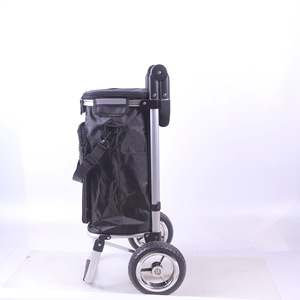 Shopping <strong>Trolley</strong> Bag Folding Carts 600D Fabric Bearing 40kg Weight 2-3Wheels Big and <strong>Small</strong> Heavy Duty Steel Tube Cart Bag - Product Image 3