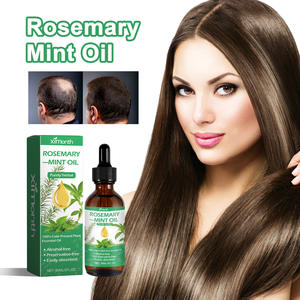 Precio al por mayor 100% aceite esencial de menta de Romero puro para el crecimiento de la reparación del cabello y aromaterapia - Product Image 3
