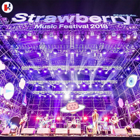 Alliage d'aluminium de haute qualité Truss support socket Truss système Truss scène exposition musique activité DJ fête
