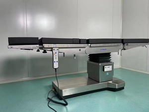 Table d'opération médicale radiolucente électrique hydraulique multifonction en acier inoxydable, durable et très résistante - Product Image 6