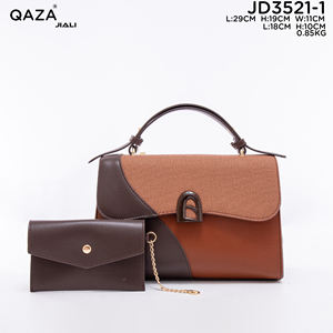 QAZA Nouveau Les Nouveaux 2024 Sac à bandoulière en cuir souple grand format pour femme, sacs à main de luxe de <span class=keywords><strong>marque</strong></span> - Product Image 3