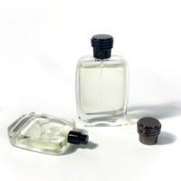 Flacon de parfum vide de haute qualité 50ml 100ml, emballage en verre, flacon d'huile essentielle, flacon de parfum transparent pour voiture
