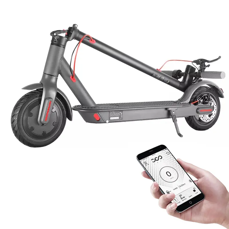 Manke Eu Uk Magazijn Verzending 8.5Inch Vouwhelm Ip 54 Kick App Escooter Elektrische Scooter Voor Volwassenen