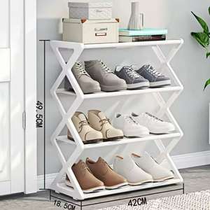 ตู้เก็บรองเท้าแบบประกอบเองจากท่อ<span class=keywords><strong>เหล็ก</strong></span>อเนกประสงค์  <span class=keywords><strong>ชั้น</strong></span><span class=keywords><strong>วาง</strong></span><span class=keywords><strong>รองเท้า</strong></span>สำหรับหอพักนักเรียน ขายส่ง - Product Image 5