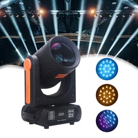 Mini tête mobile Gobo Spot Beam Light 200W, tête mobile à 18 prismes, lumières LED DJ, lumières DMX pour scène DJ, événements