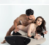 Ensemble d'oreiller de soutien de positionnement ergonomique-Coussin de contour réglable avec sangles de fixation souples pour un alignement confortable