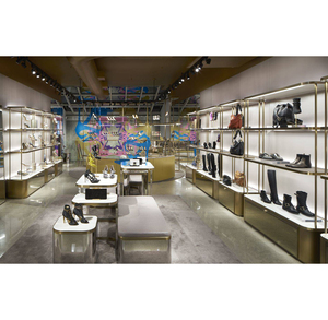 Thời Trang Khái Niệm Thiết Kế Giày Hiển Thị Kệ Cho Cửa Hàng Giày Dép Bán Lẻ Hiển Thị Đứng - Product Image 3