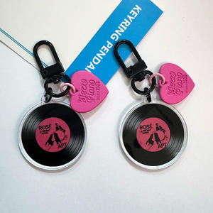 Llaveros de CD con Impresión UV Personalizada Millantech, Llaveros de CD Personalizados con Reproductor NFC para <span class=keywords><strong>Cantantes</strong></span> Euroamericanos y <span class=keywords><strong>Kpop</strong></span> - Product Image 1