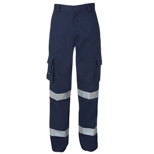 Australia Mens Navy Blue Cotton Reflective Work Trousers Fire Resistant <strong>Pants</strong> - Product Image 6