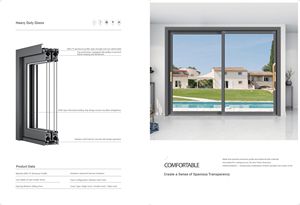 Fenêtres coulissantes sur mesure résistantes aux ouragans, en aluminium, à double vitrage, écoénergétiques - Product Image 4