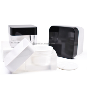 Bán buôn 15g 30g 50g hình vuông <span class=keywords><strong>acrylic</strong></span> nhựa mỹ phẩm <span class=keywords><strong>Jar</strong></span> có nắp đậy - Product Image 1