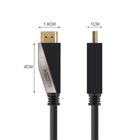 Certificado 1M 1,5 m 2M 48Gbps Alta velocidad 4K HD Cable Ps4 Ps5 Cabo Audio Video HDMI a HDMI Kabel 8K 60Hz