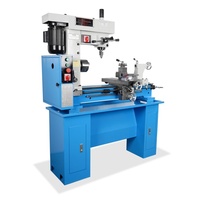 Mini Hobby Combinatie Draaibank Freesmachine HQ800 voor Metaalbewerking en Doe-het-zelf Projecten