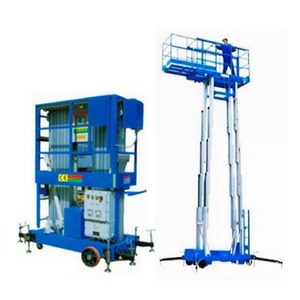 Piattaforma di sollevamento in alluminio singola doppia tre quattro albero piattaforma di lavoro aerea in alluminio di alta qualità per operazioni ad alta quota - Product Image 6