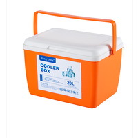 20L PP Sans BPA En Plastique Portable En Plastique Glacière Bière De Voiture Glacière