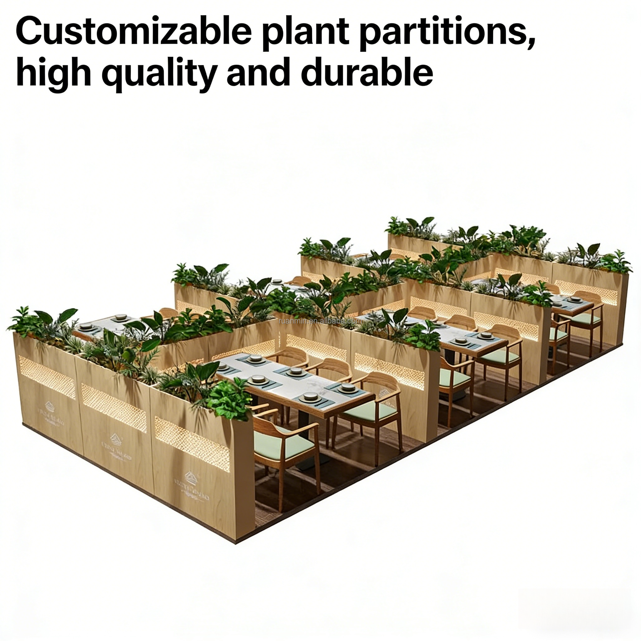 Partición de planta/120*30*110