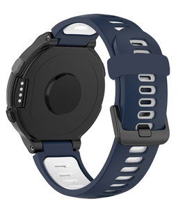 Correa de silicona deportiva para <span class=keywords><strong>Garmin</strong></span> <span class=keywords><strong>Forerunner</strong></span>, banda amigable con la piel de doble color, de alta calidad, 220, 230, 235, 620, 630, <span class=keywords><strong>735XT</strong></span> - Product Image 5