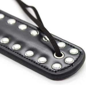 Полое сердце с заклепками SM Flugger Paddle <span class=keywords><strong>Beat</strong></span> Slave для обучения сексуальный странный фетиш бдсм хлыст секс-игрушка для пар - Product Image 5