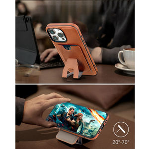 Funda para Teléfono Móvil Apple 16 Pro Max con Tarjetero, Soporte Magnético, Compatible con <span class=keywords><strong>iPhone</strong></span> 15 14 13 12 <span class=keywords><strong>11</strong></span> Plus, Protección Total Anticaídas, Moderna - Product Image 4