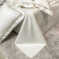 Ensemble de literie en lyocell taille Queen, housse de couette douce, linge de lit pour la maison, nouveau design