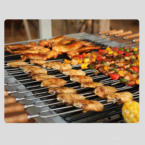 99 ซม.สแตนเลสเชิงพาณิชย์ถ่าน Rotisserie ย่างความจุ 50 กก.สําหรับแกะหมูหมูสําหรับบ้านบาร์บีคิว - Product Image 6