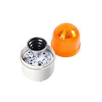 Mini balise lumineuse magnétique portable en PC/ABS avec écran LED et alimentation externe pour camions et remorques