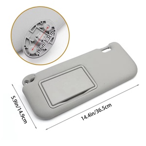 Tấm che nắng kính chắn gió ô tô, tấm chắn nắng nội thất xe Hyundai Elantra Avante 2012 2013 2014 2015 2016, gương trang điểm, phụ kiện ô tô - Product Image 6