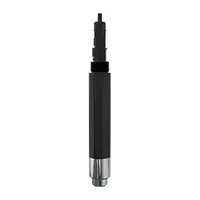 Sonde de qualité de l'eau numérique RS485 pour la conductivité, le pH, la salinité, la turbidité, le chlore, l'oxygène dissous, noir/argent, 1 an