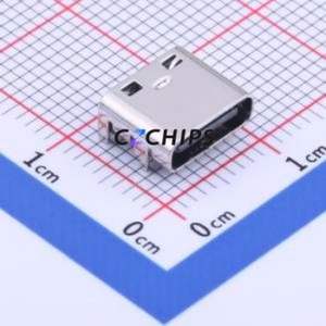 TYPE-C-31-M-31 USB Connector SMD Connector ( Connector Type: Type-C )( Gender: Female )( Mounting Type: Horizontal Mount ) - Product Image 1