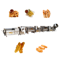 Konjac-chipsmachine, waterkastanje-chipsverwerkingsmachine, automatische commerciële voedselverwerkingsapparatuur voor fabrieken