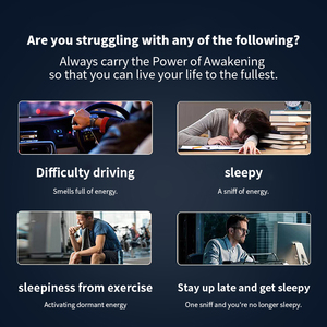 Barra Energética Natural HLK con Aceites Esenciales de Mentol, Aromaterapia, Inhalador Nasal Doble para Respiración Nasal - Product Image 6