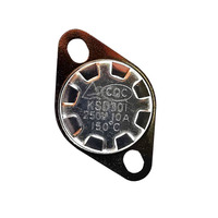 Interruptor de alta temperatura con protector térmico Ksd301 para componentes electrónicos